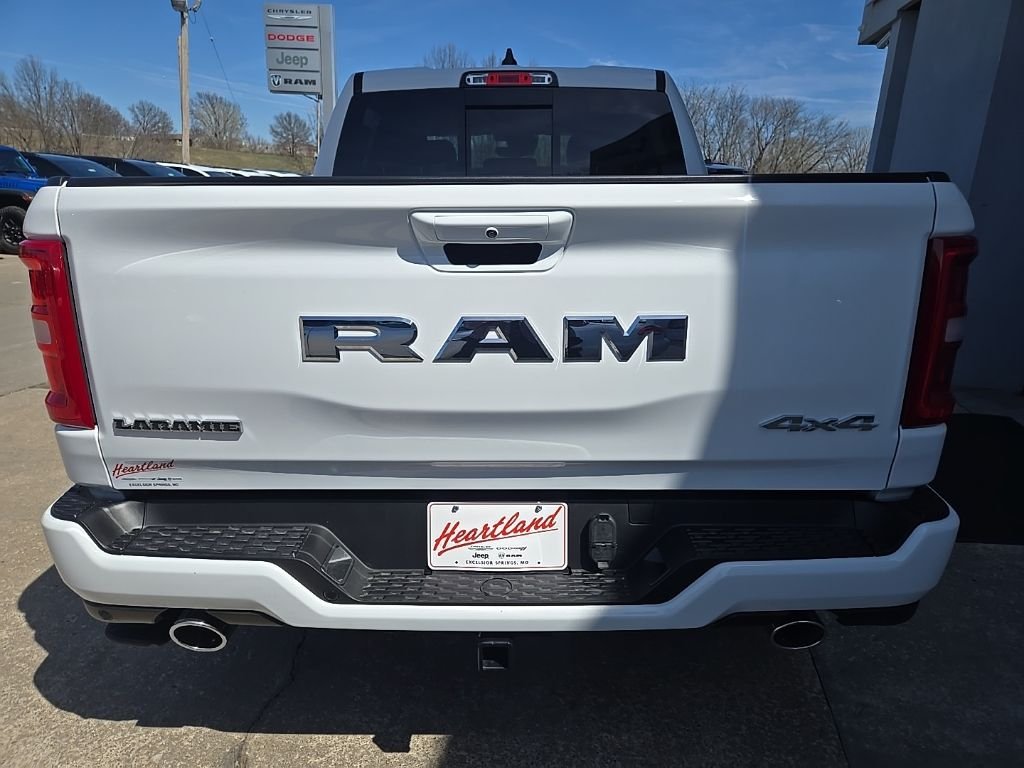 New 2026 Bright White Clear-Coat Exterior Paint RAM Laramie image 10