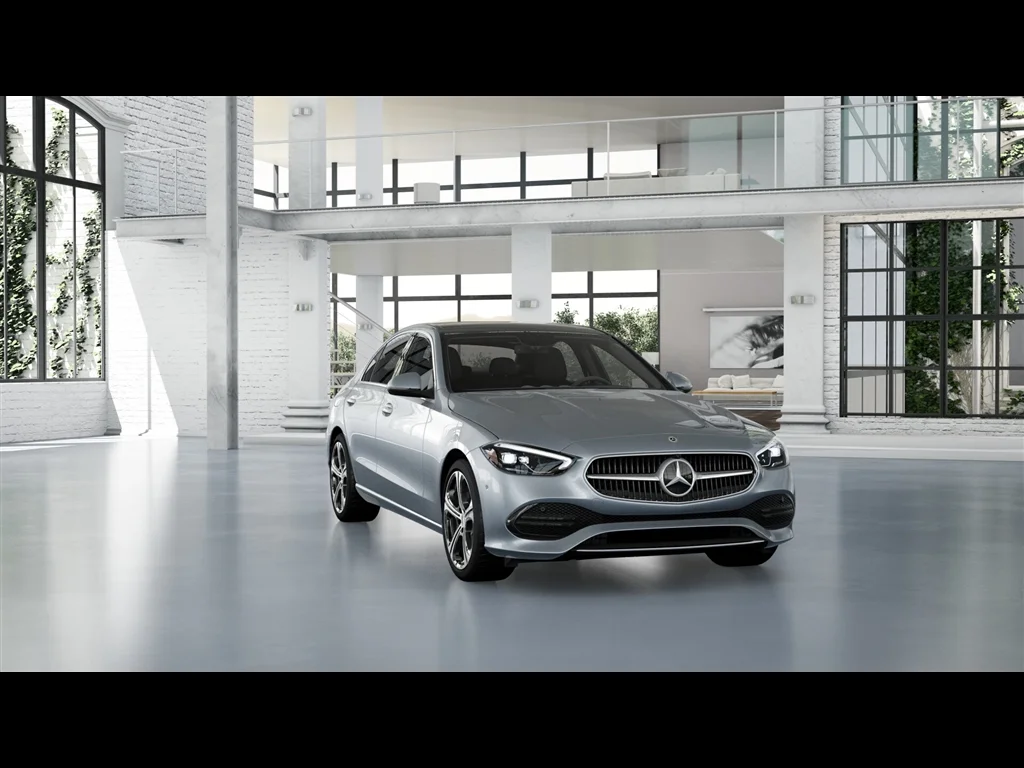 Certified Used 2025 Silver Mercedes-Benz C 300 4MATIC® image 4