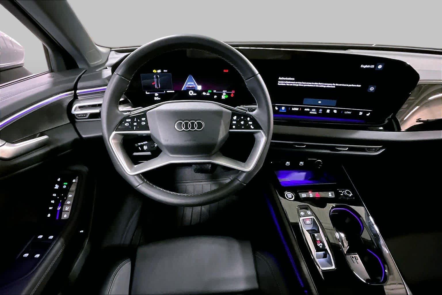 Used 2025 Glacier White Metallic Audi Premium Plus image 6