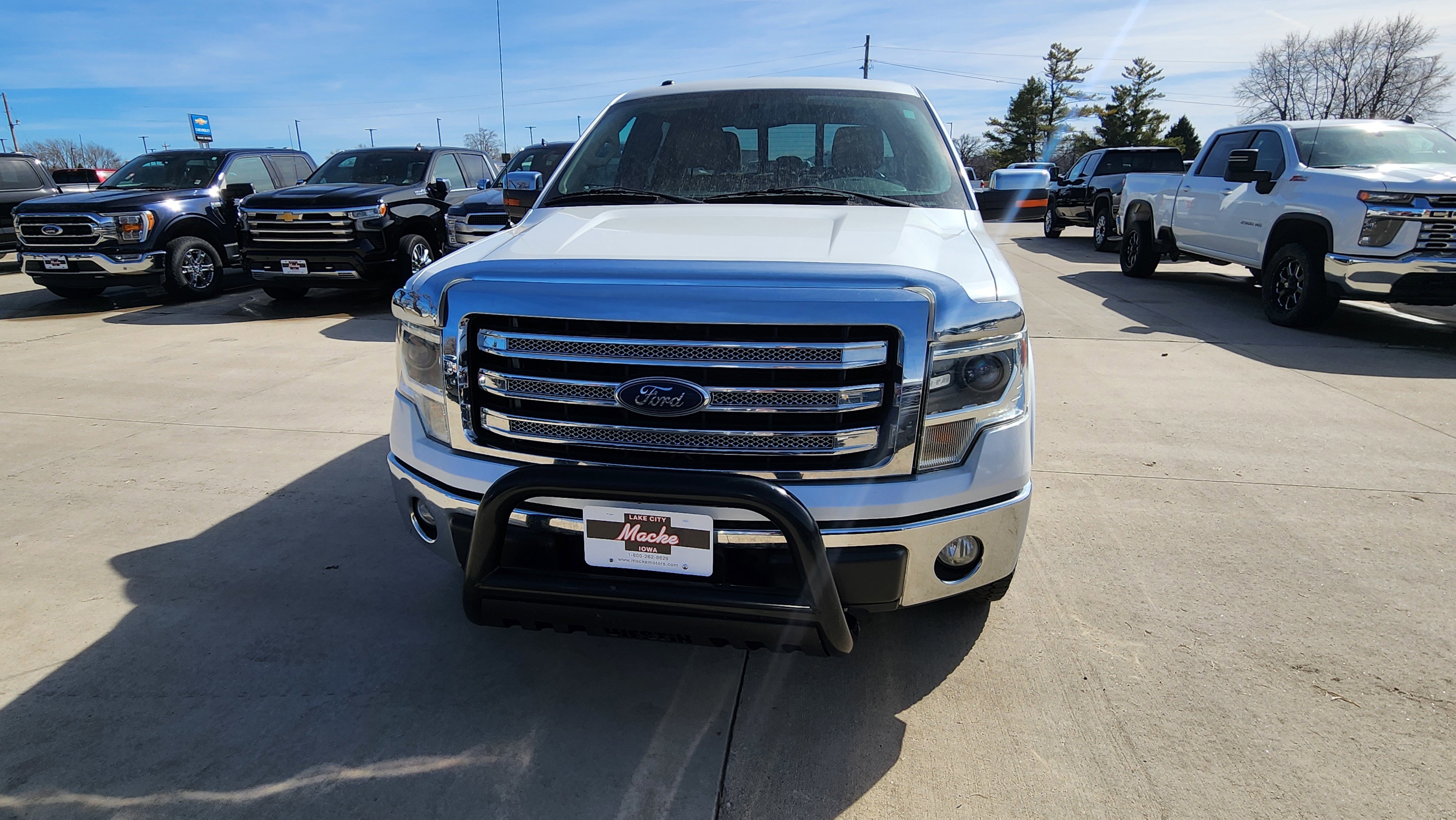 Used 2013 Ford F-150 Lariat with VIN 1FTFW1EF8DKF85304 for sale in Lake City, IA