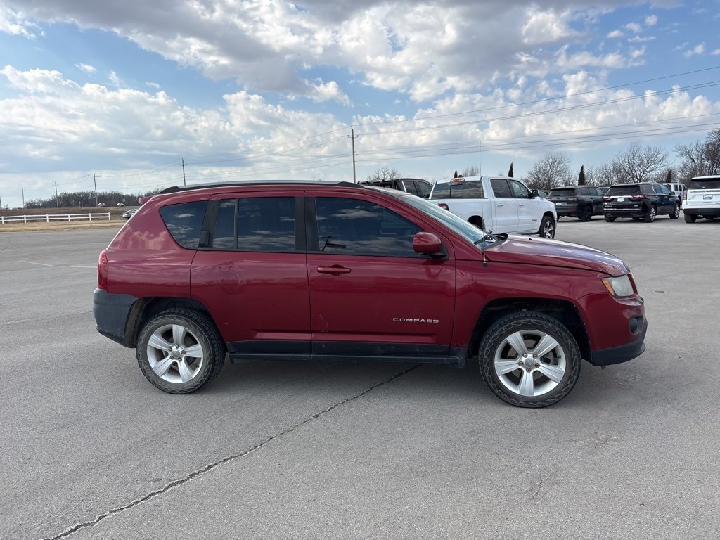 Used 2016 Jeep Compass Latitude with VIN 1C4NJCEA4GD648322 for sale in Pryor, OK