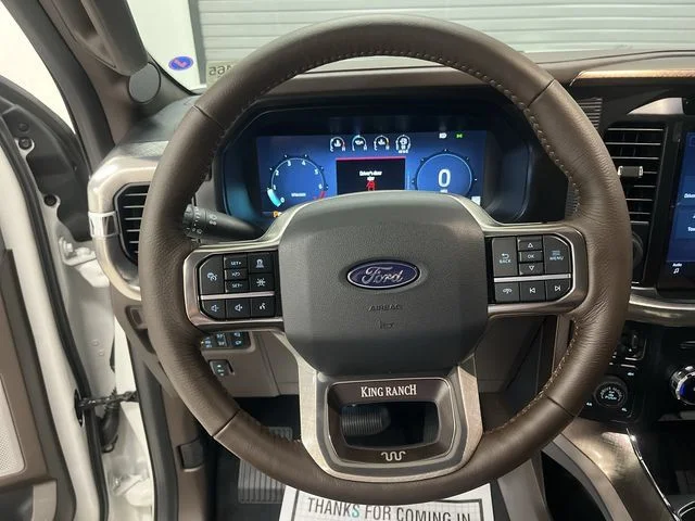 New 2026 Star White Metallic Tri-Coat Ford King Ranch image 16