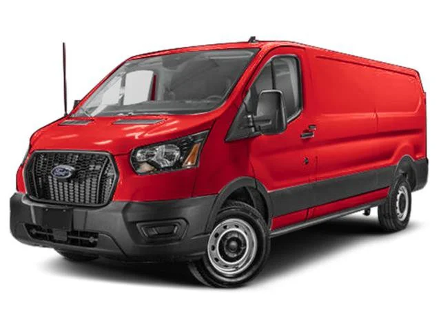 New 2026 Race Red Ford Cargo Van image 1