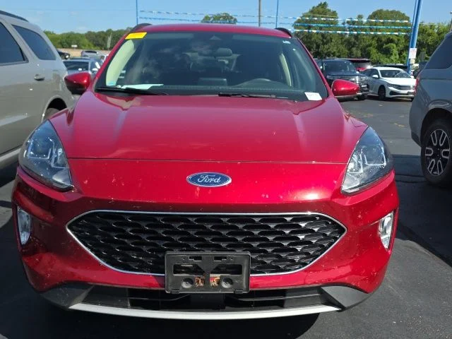 Used 2020 Red Metallic Ford SEL image 2
