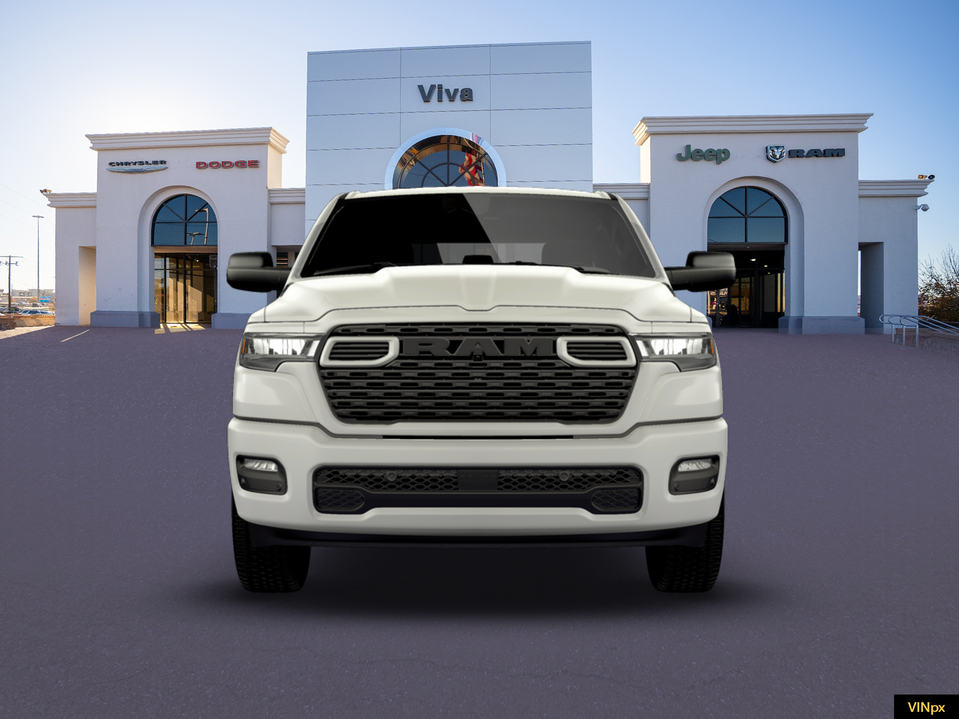 New 2026 Bright White Clear-Coat Exterior Paint RAM  image 24