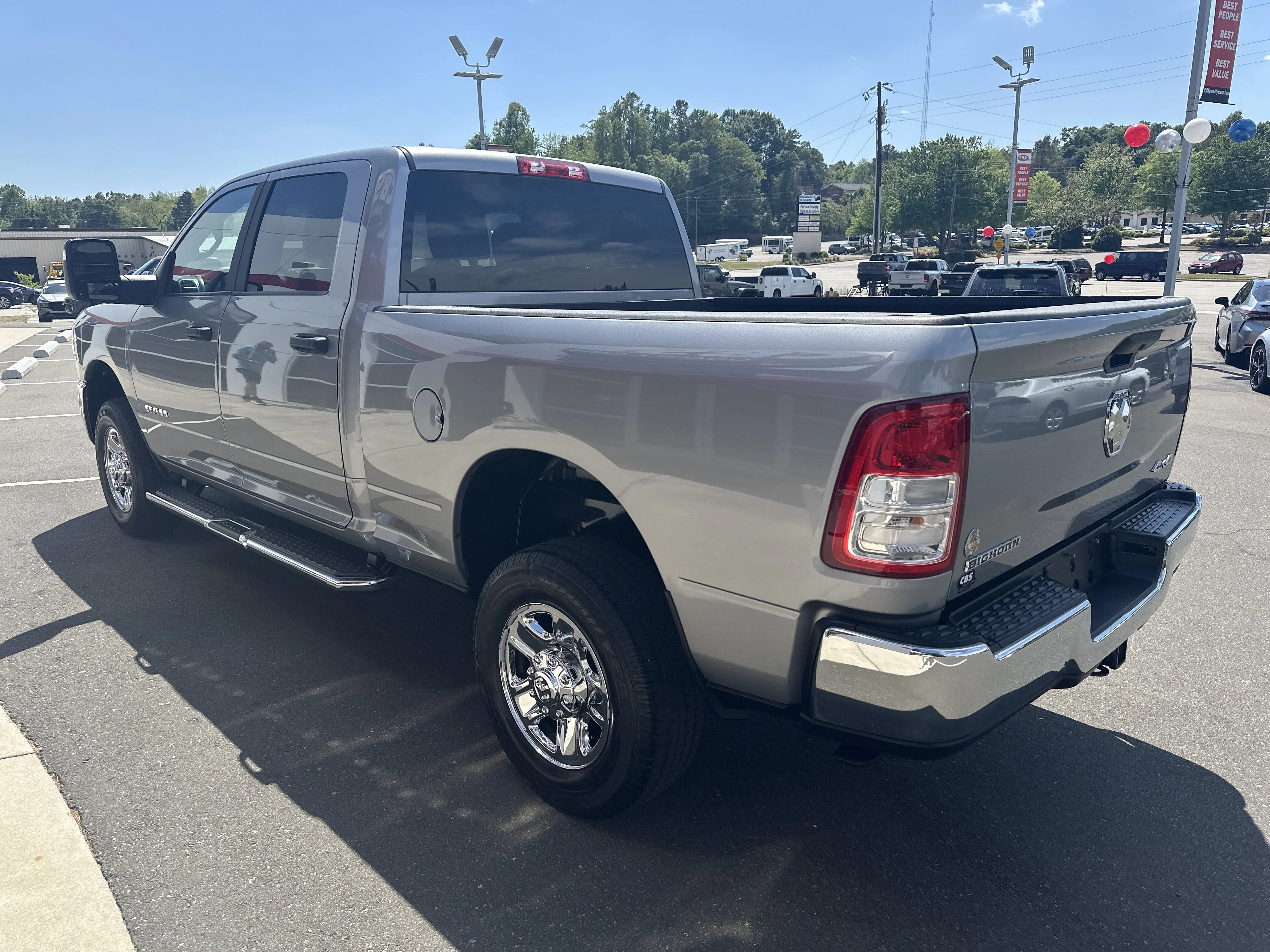Used 2024 Billet Silver Metallic Clearcoat Ram Big Horn image 6