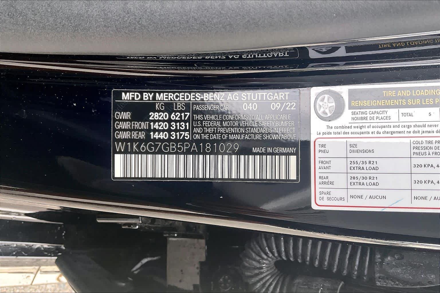 Used 2023 Obsidian Black Mercedes-Benz S 580 image 29