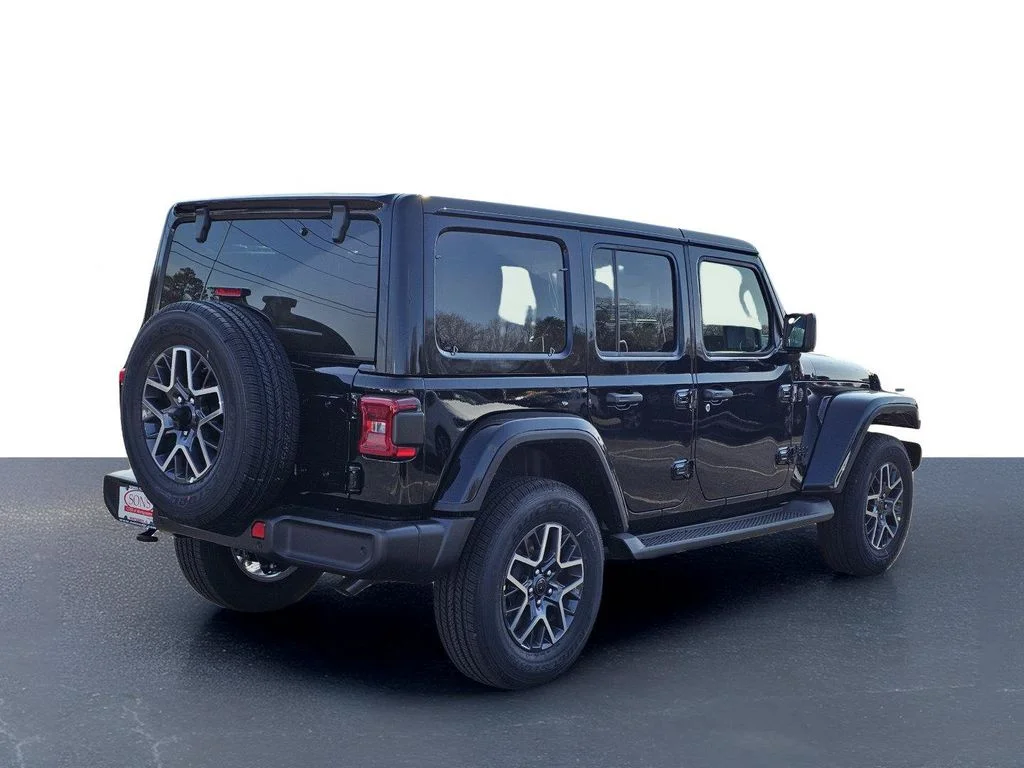 New 2026 Black Clear-Coat Exterior Paint Jeep Sahara image 8