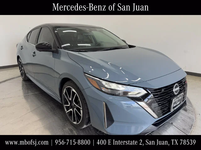 Used 2024 Atlantic Gray Metallic/Super Black Nissan SR image 1