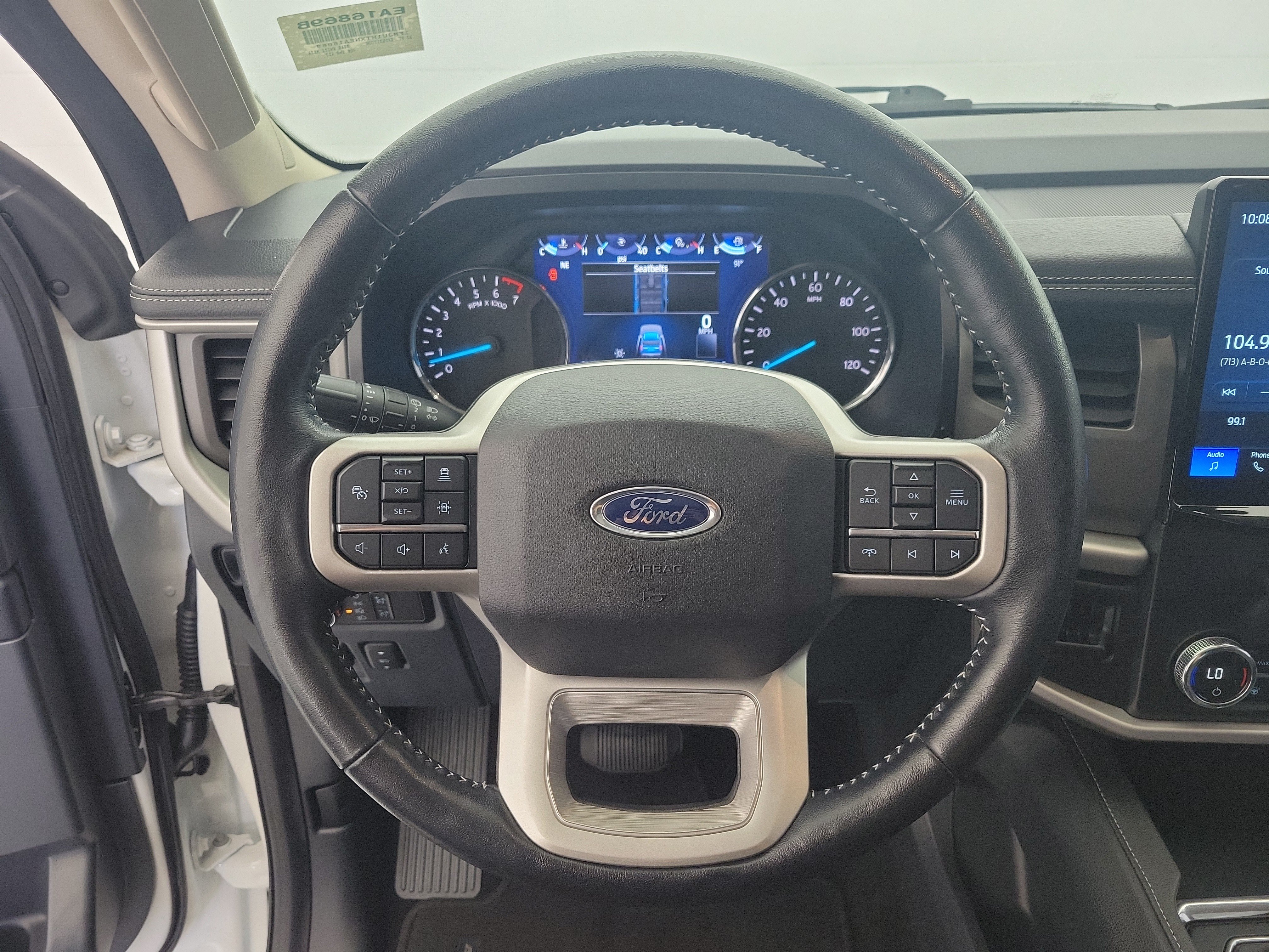 Used 2022 White Metallic Ford XLT image 23