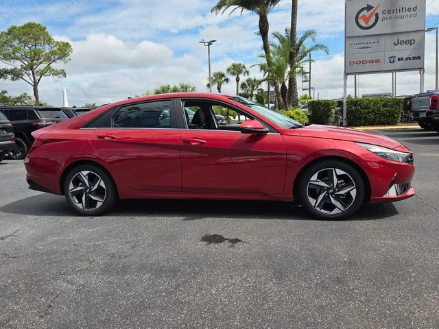 Certified Used 2023 Red Hyundai Limited image 8