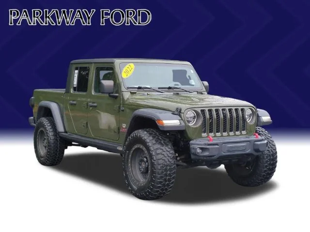 Used 2021 Green Jeep Rubicon image 7