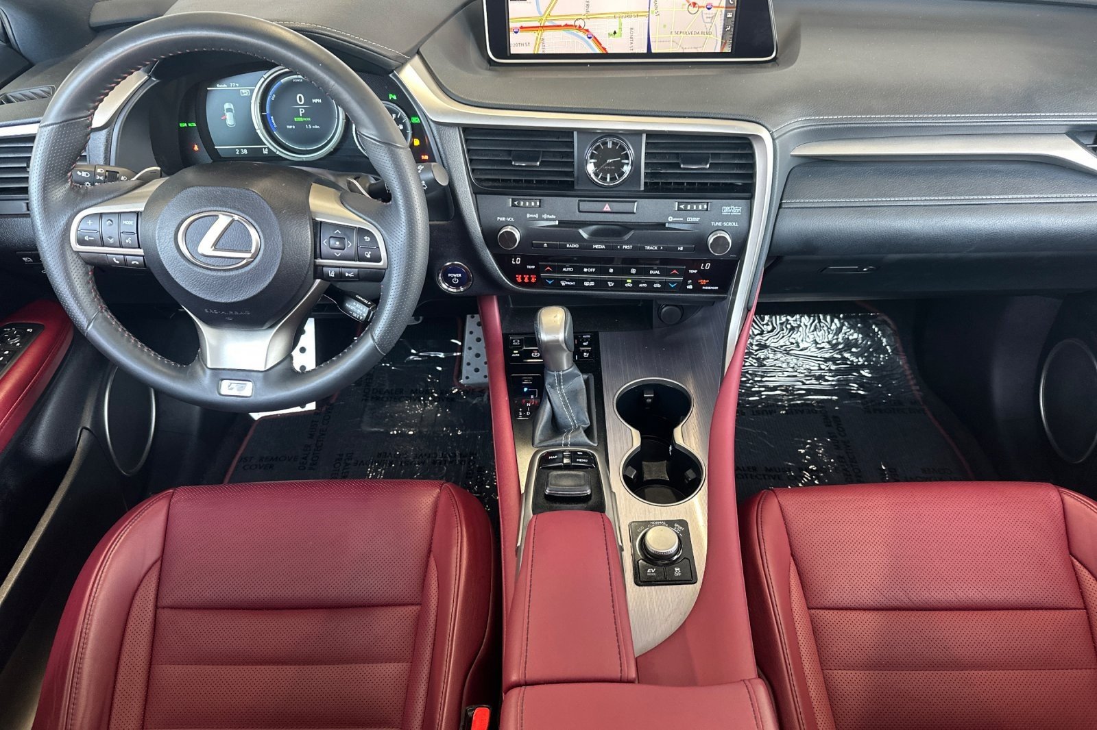 Used 2019 Atomic Silver Lexus RX 450h F SPORT image 12