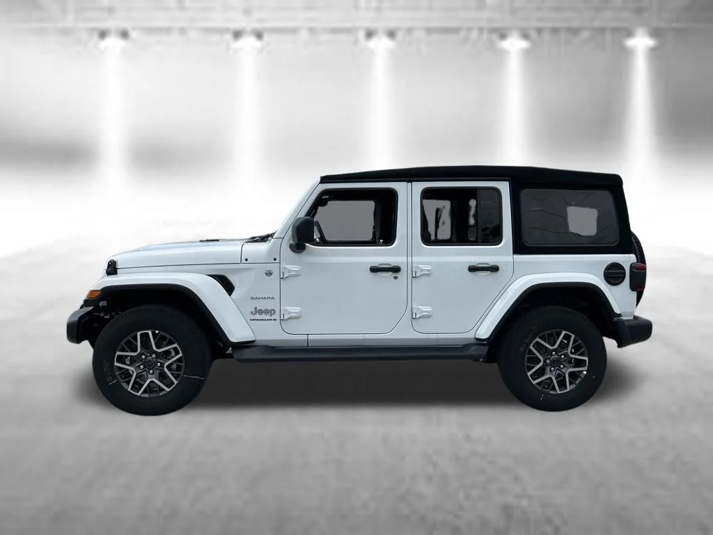 Used 2024 White Jeep Sahara image 4