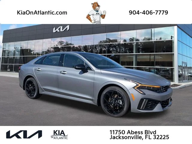 New 2026 Steel Matte Gray Kia GT-Line FWD image 1
