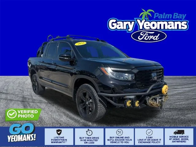2022 Honda Ridgeline Black Edition