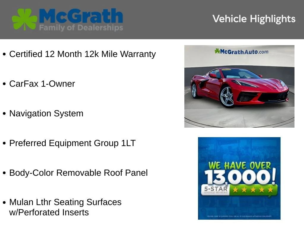 Certified Used 2025 Red Chevrolet Stingray image 6