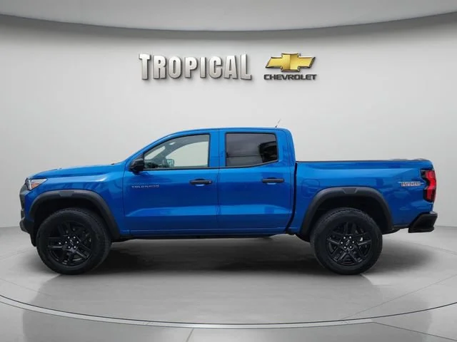 Used 2024 Glacier Blue Metallic Chevrolet Trail Boss image 2