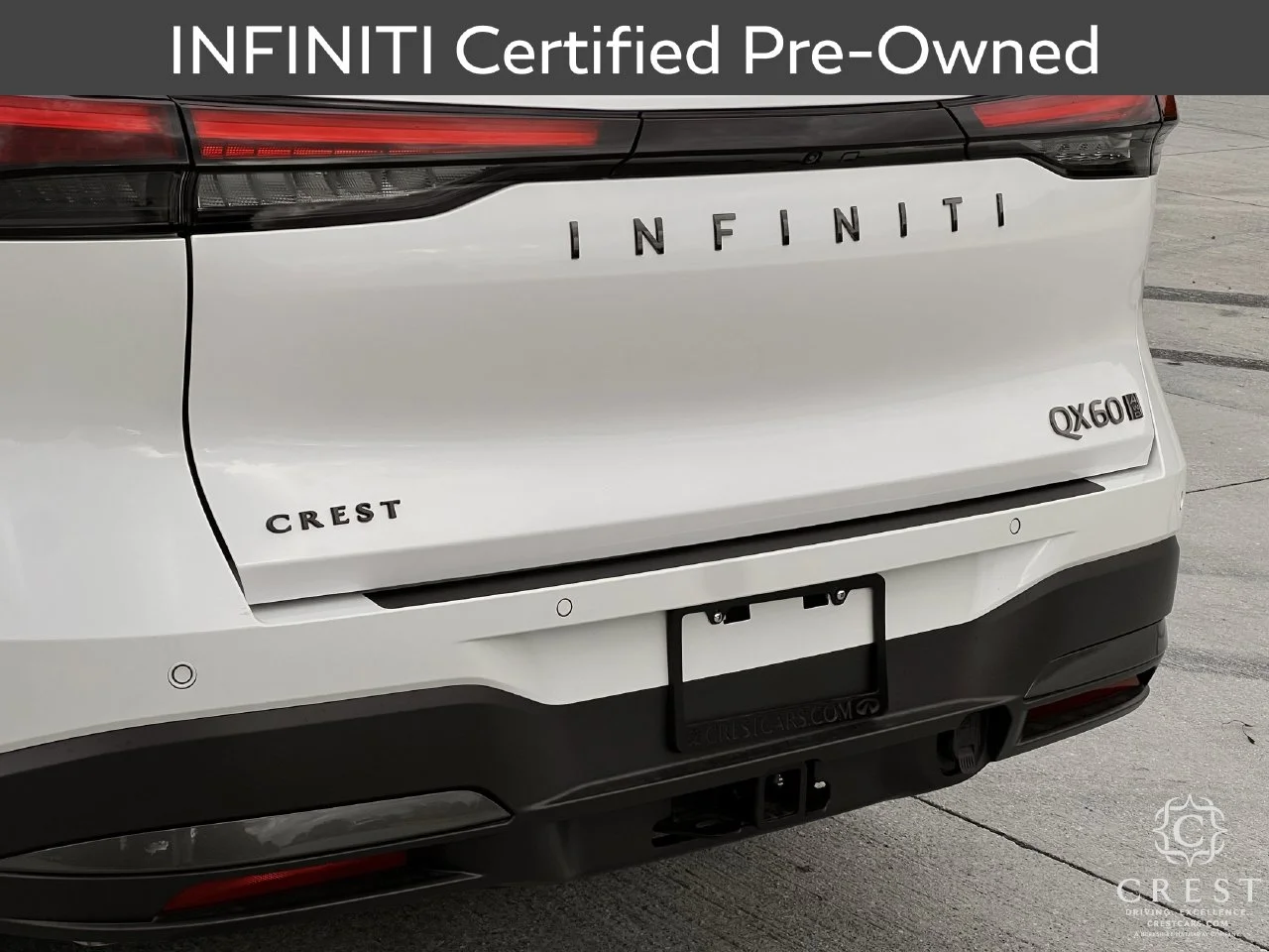 Certified Used 2027 Radiant White Black Obsidian INFINITI AUTOGRAPH image 7