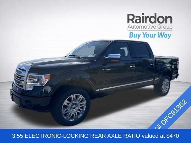 Used 2013 Tuxedo Black Metallic Ford Platinum image 3
