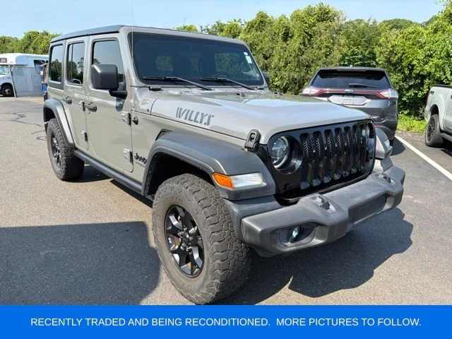 Used 2020 Sting Gray Clearcoat Jeep Unlimited Sport image 1