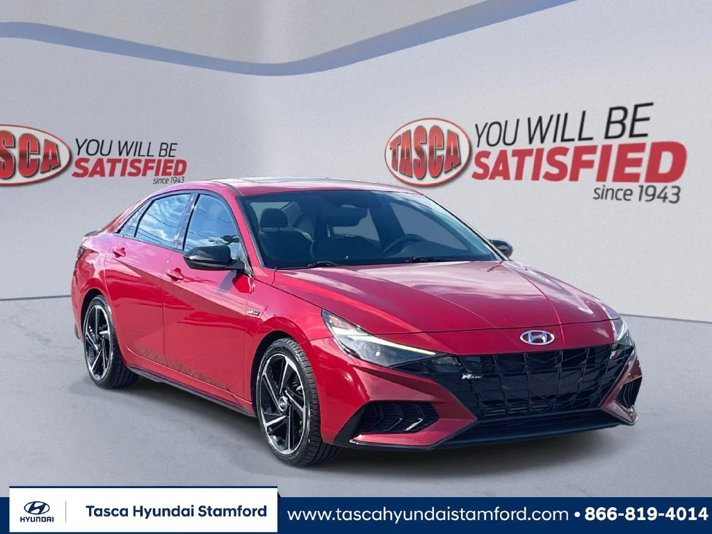 Certified Used 2022 Red Hyundai N Line image 1