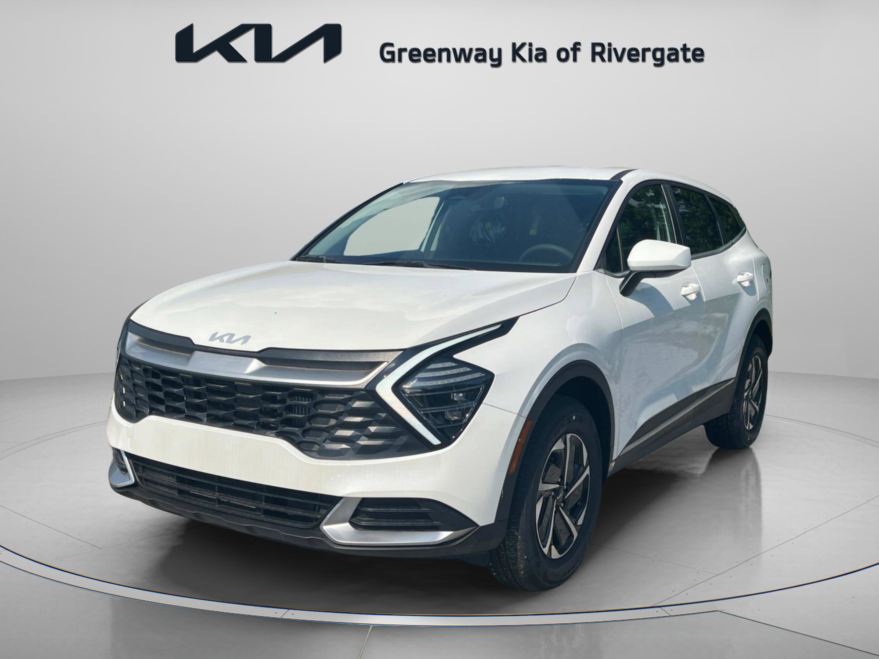 New 2025 Snow White Pearl Kia LX image 3