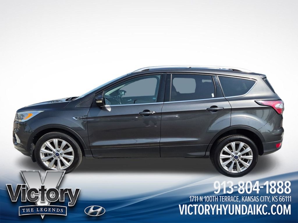 Used 2017 Ford Escape Titanium with VIN 1FMCU9J99HUD45658 for sale in Kansas City