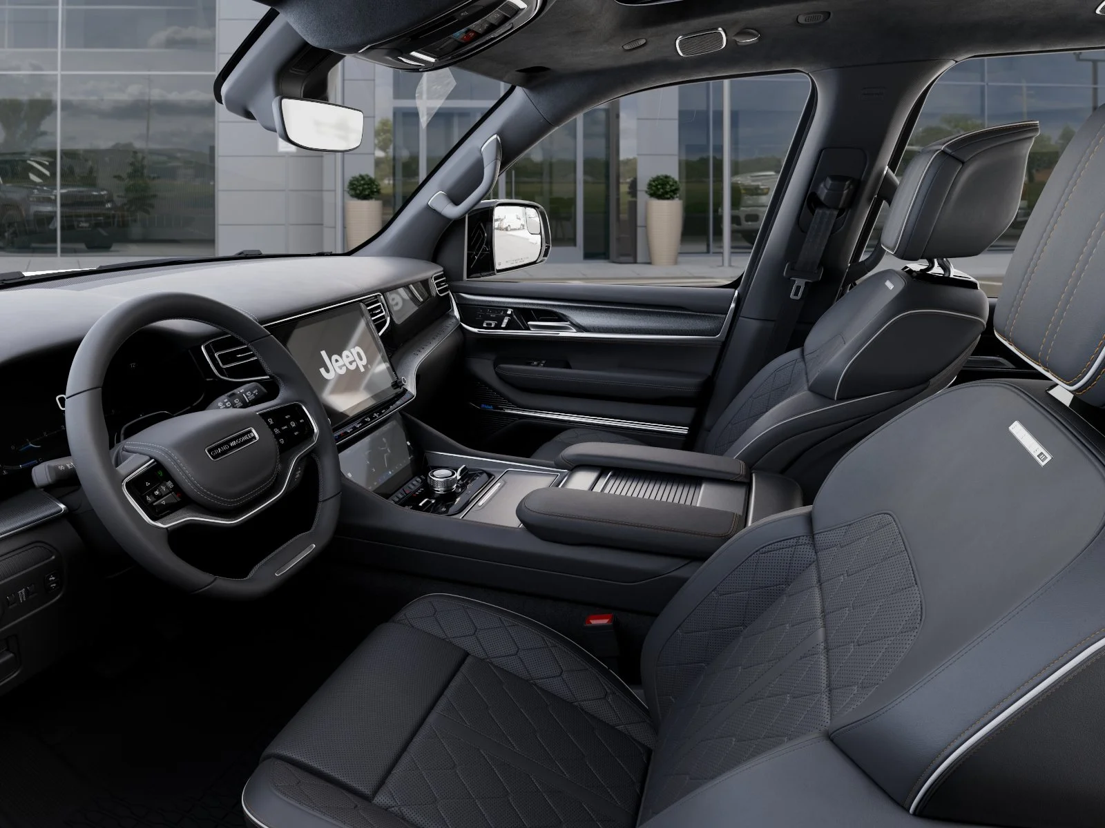 New 2025 Diamond Black Crystal Pearl-Coat Exterior Paint Jeep Series II image 54