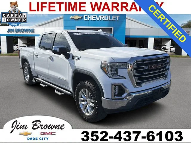 Certified Used 2020 SUMMIT WHITE GMC SLT image 1