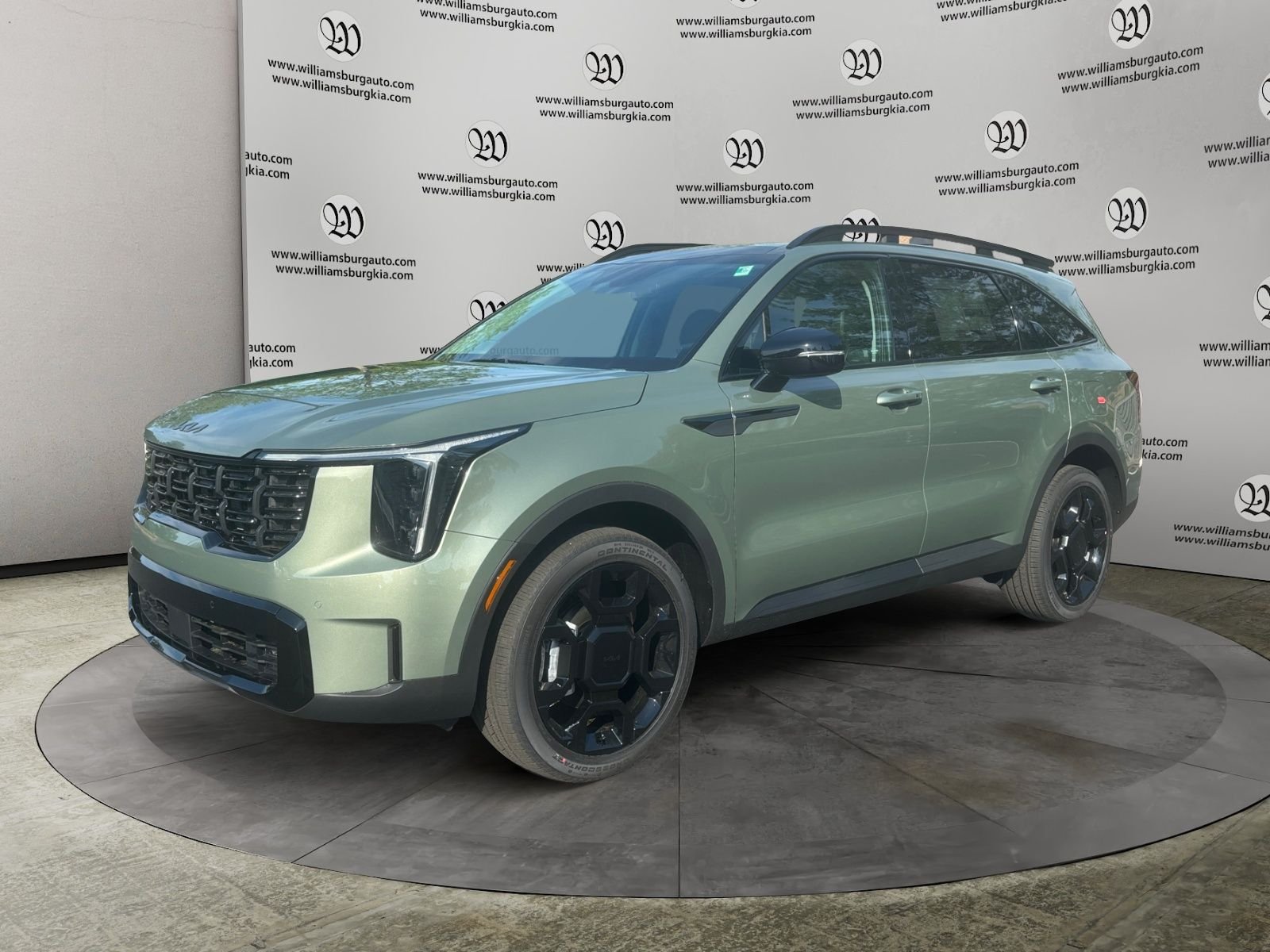 New 2026 Jungle Green Kia X-Line EX AWD image 1