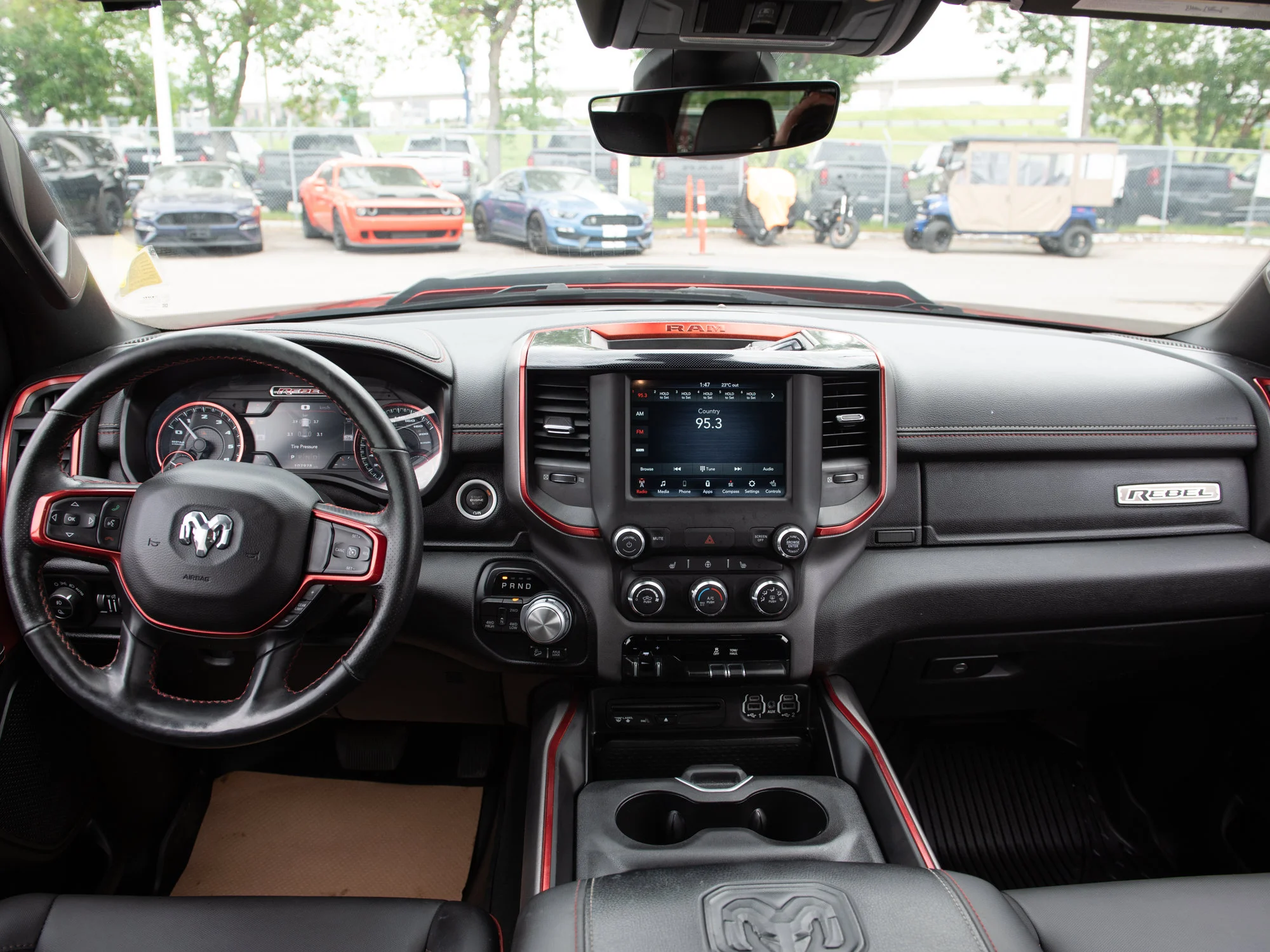 Certified Used 2019 Red RAM Rebel*| 5.7L HEMI V8 | Heated Seats | Heated Steering Wheel | image 4