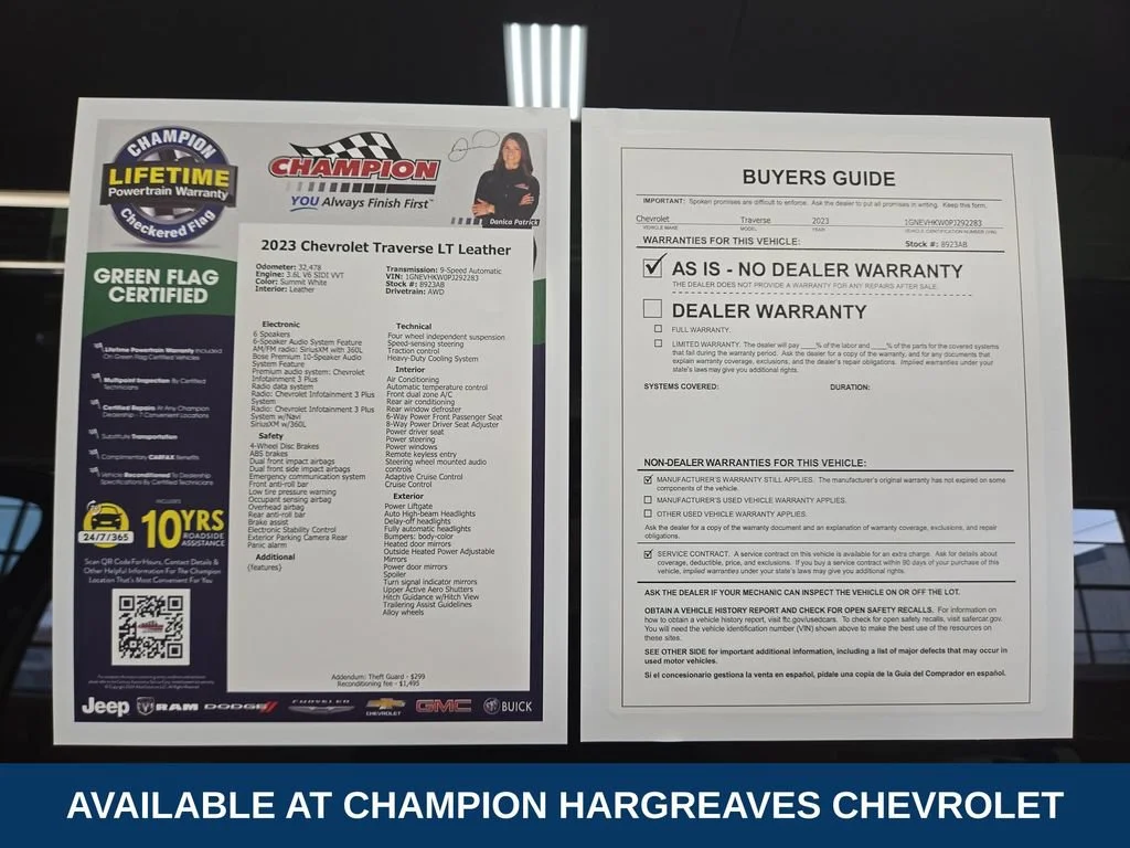 Certified Used 2023 Summit White Chevrolet LT Leather image 43