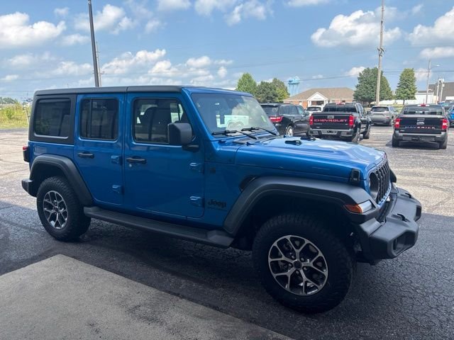 New 2026 Hydro Blue Pearl-Coat Exterior Paint Jeep Sport S image 8