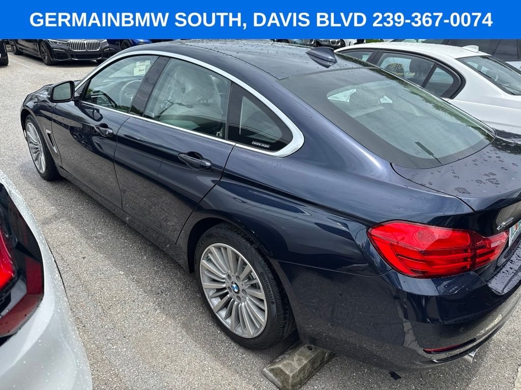 Used 2015 Imperial Blue Metallic BMW 435i Gran Coupe image 2
