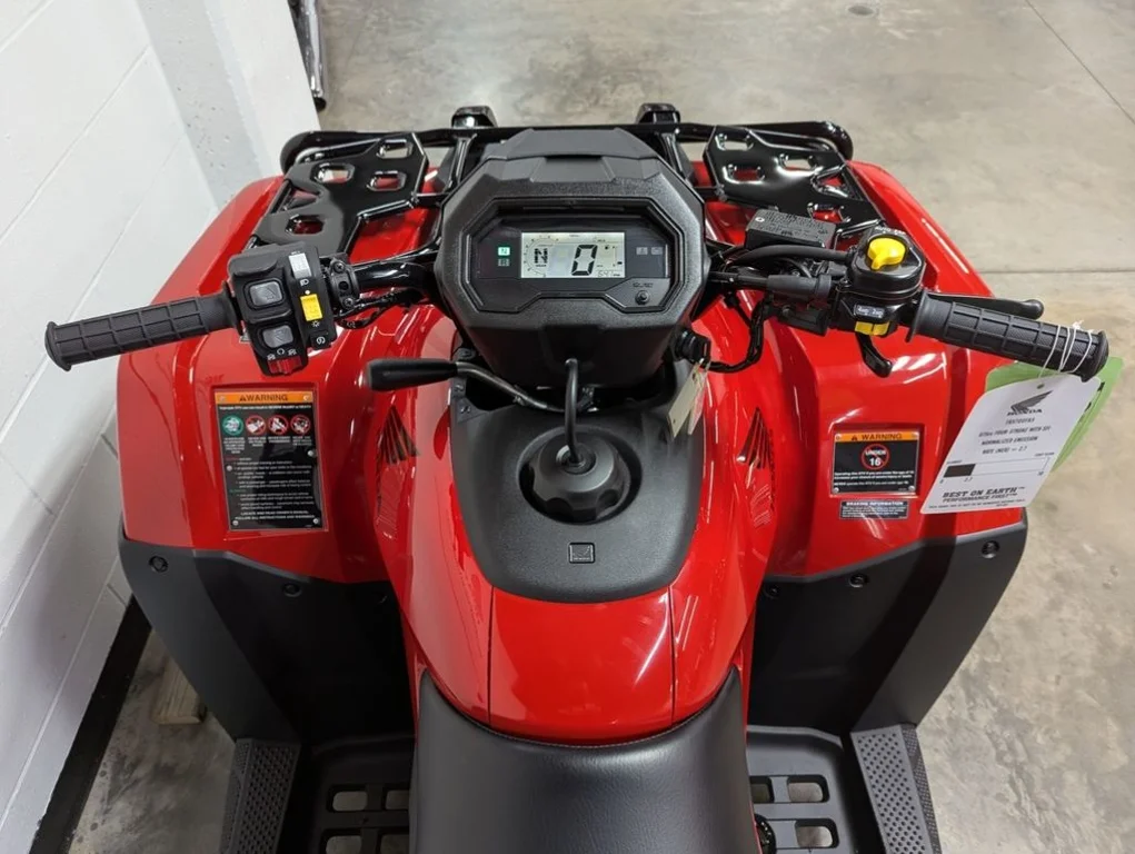 New 2027 RED Honda Powersports 700 4x4 Automatic image 2