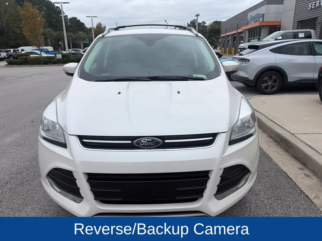 Used 2016 White Platinum Tri-Coat Metallic Ford Titanium image 3