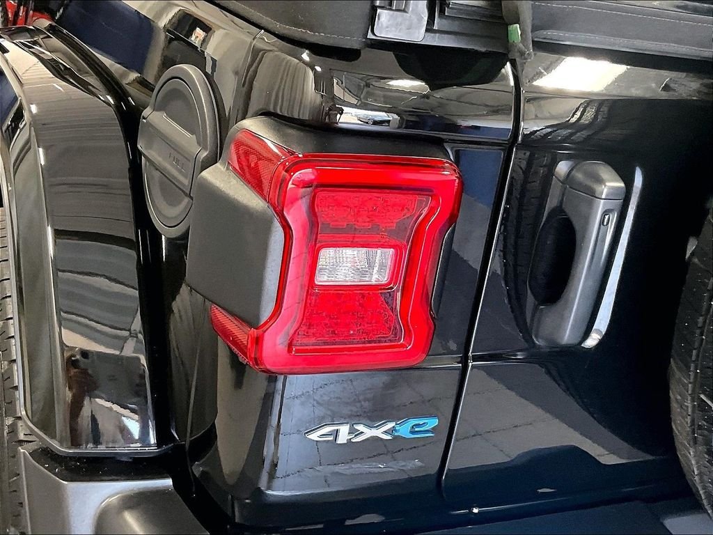 Used 2024 Black Jeep Sahara 4xe image 33