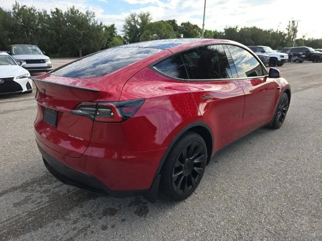 Used 2021 Red Multi-Coat Tesla Long Range image 5