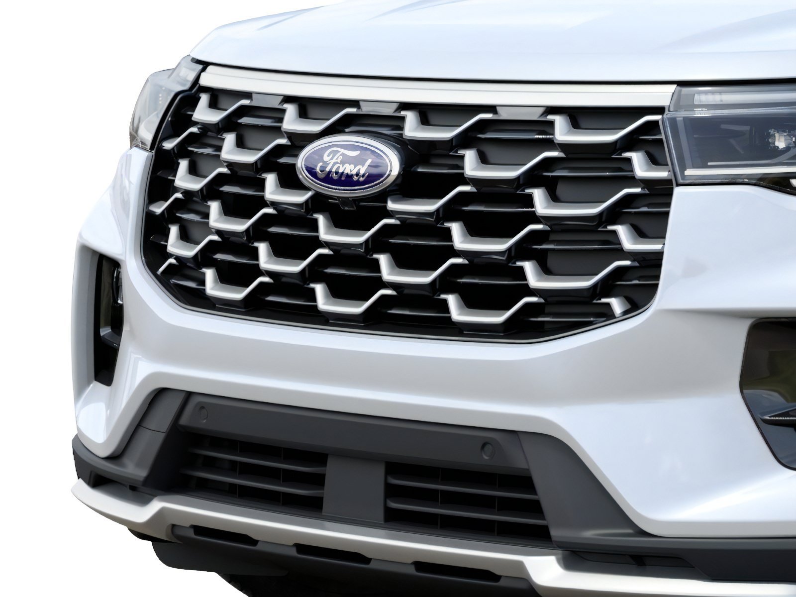 New 2027 Star White Metallic Tri-Coat Ford Platinum™ image 17