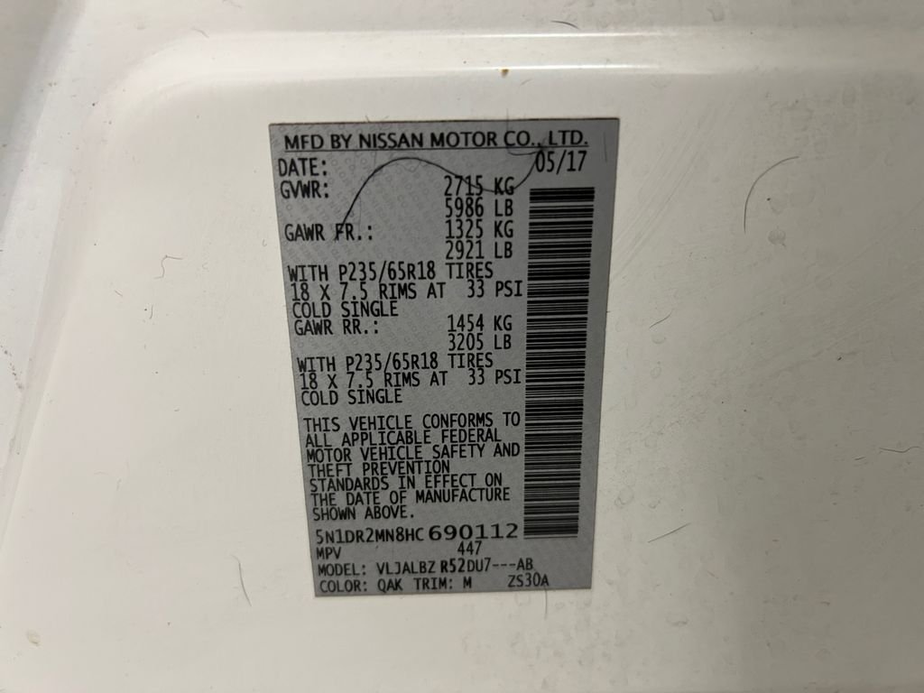 Used 2017 White Nissan S image 20