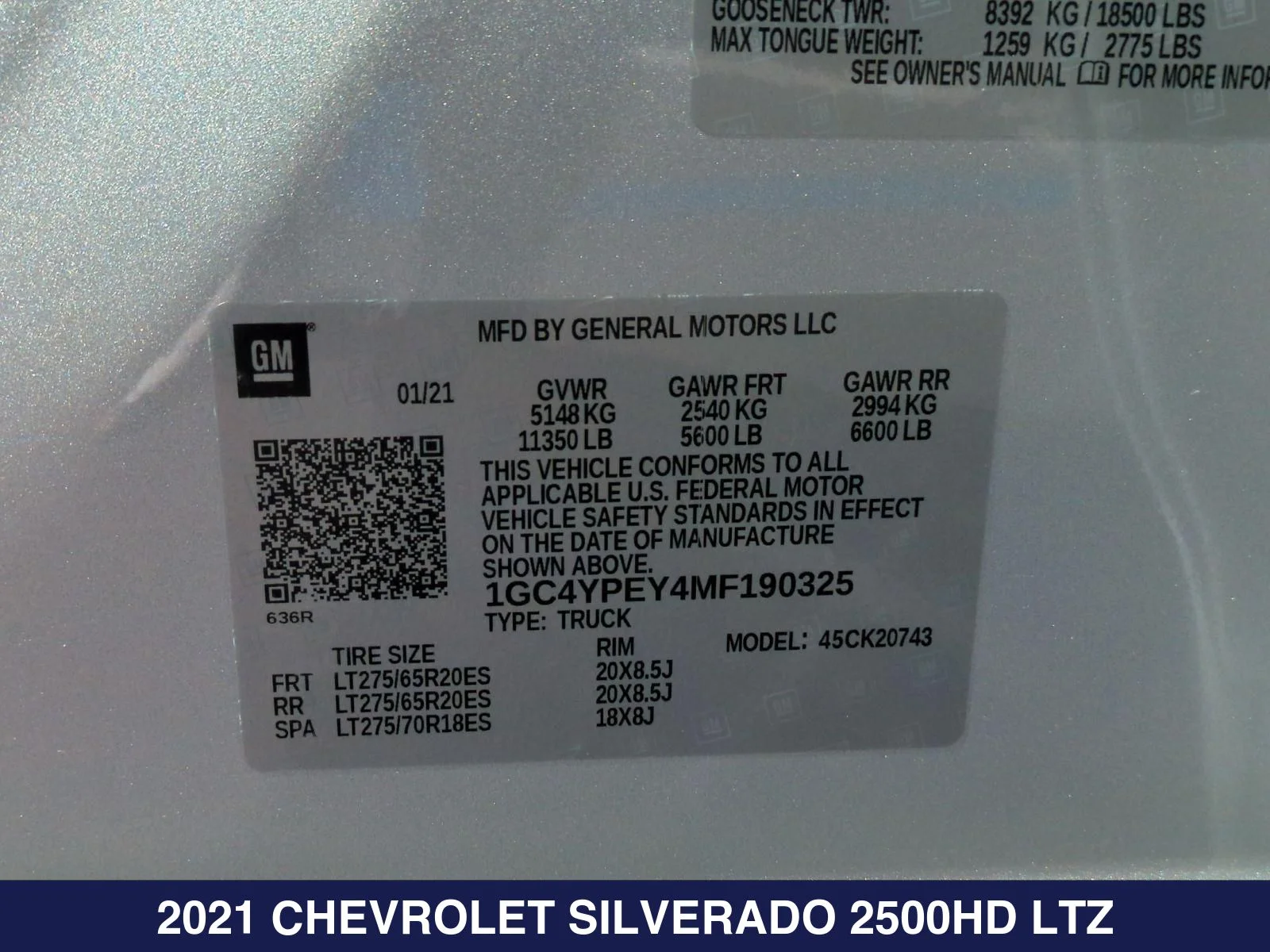 Used 2021 Silver Chevrolet LTZ image 25