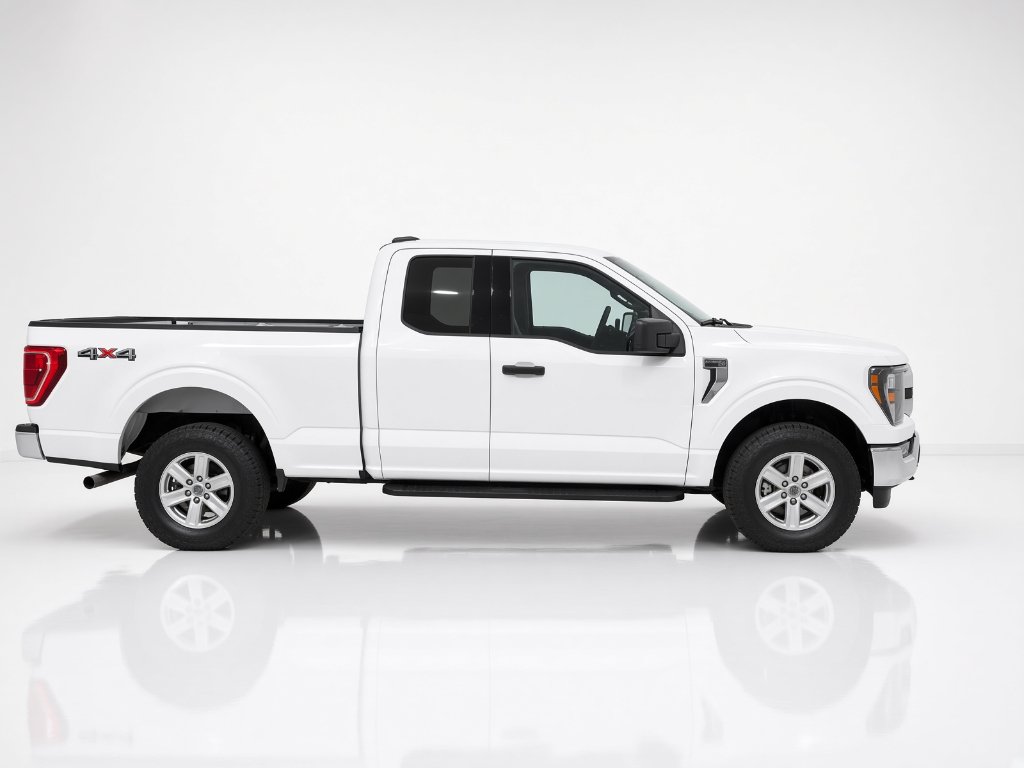 Used 2023 Oxford White Ford XLT image 4