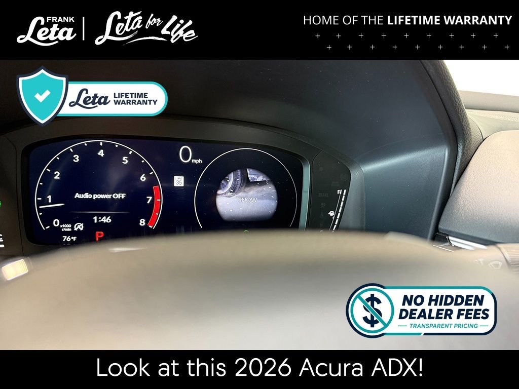New 2026 Solar Silver Metallic Acura  image 19