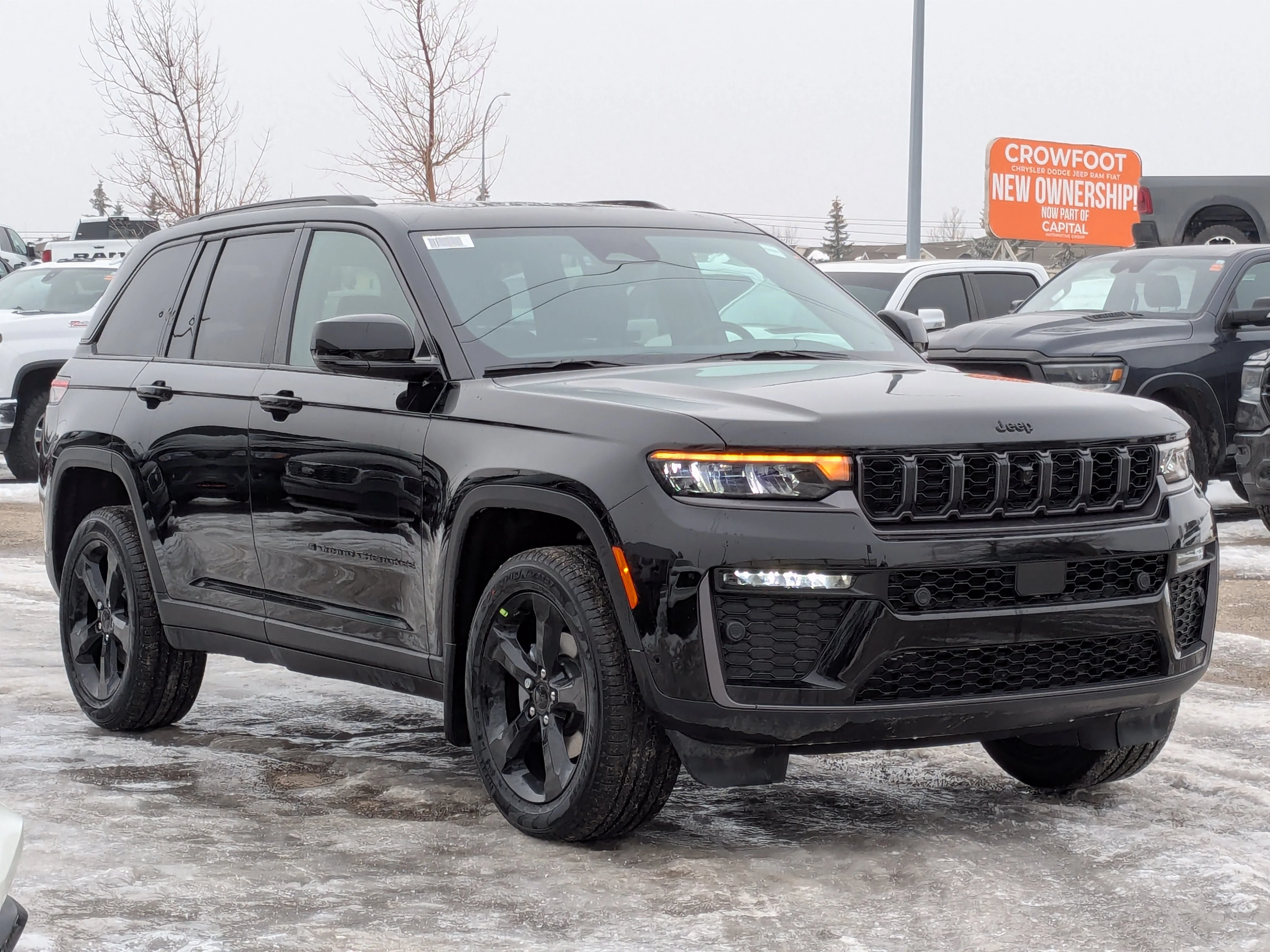 New 2026 Black Jeep Limited - - 20 Gloss Black Wheels - Luxury Tech II - Remote Start & More! image 2