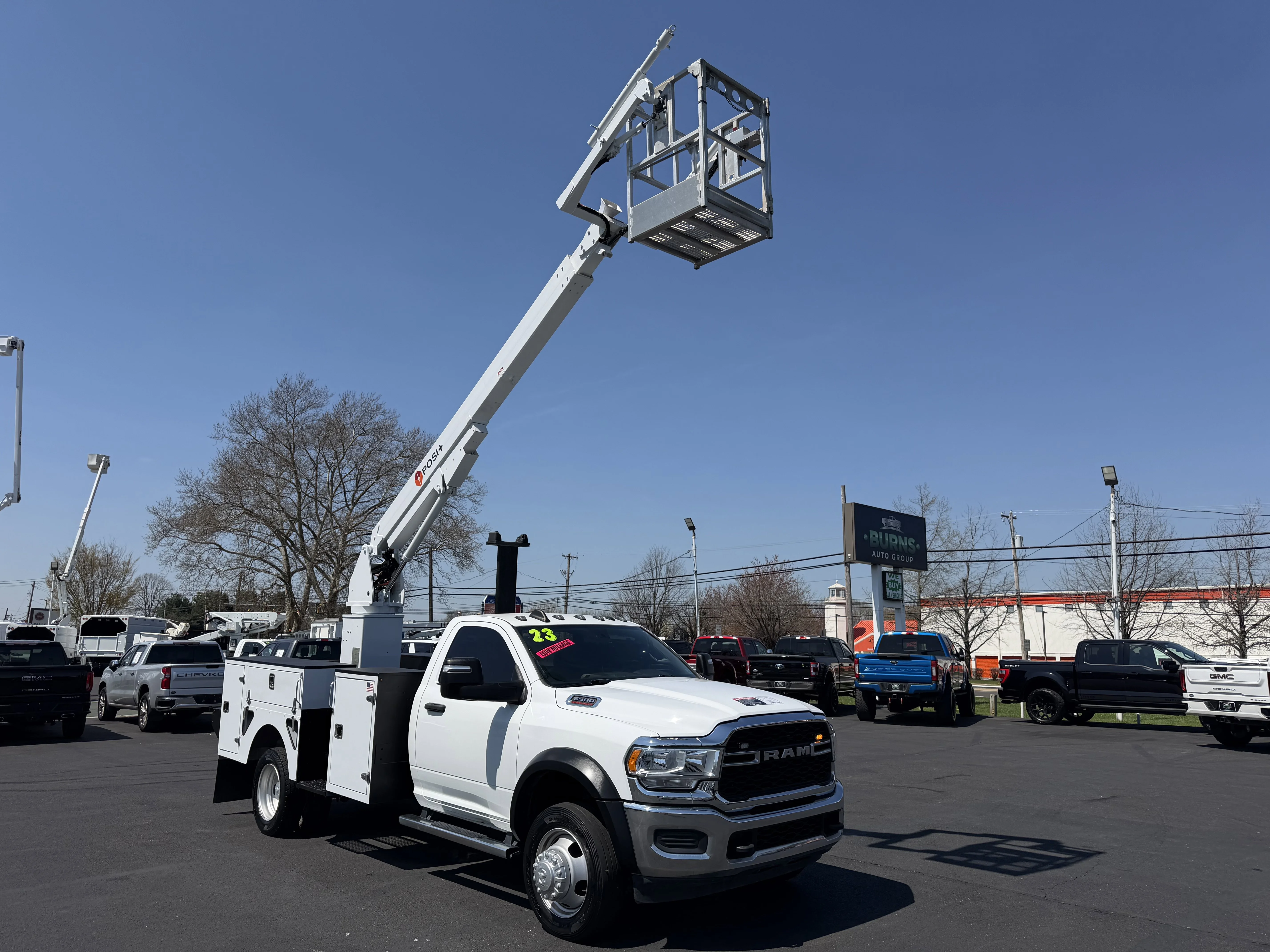 Used 2023 Bright White Clearcoat Ram  image 2