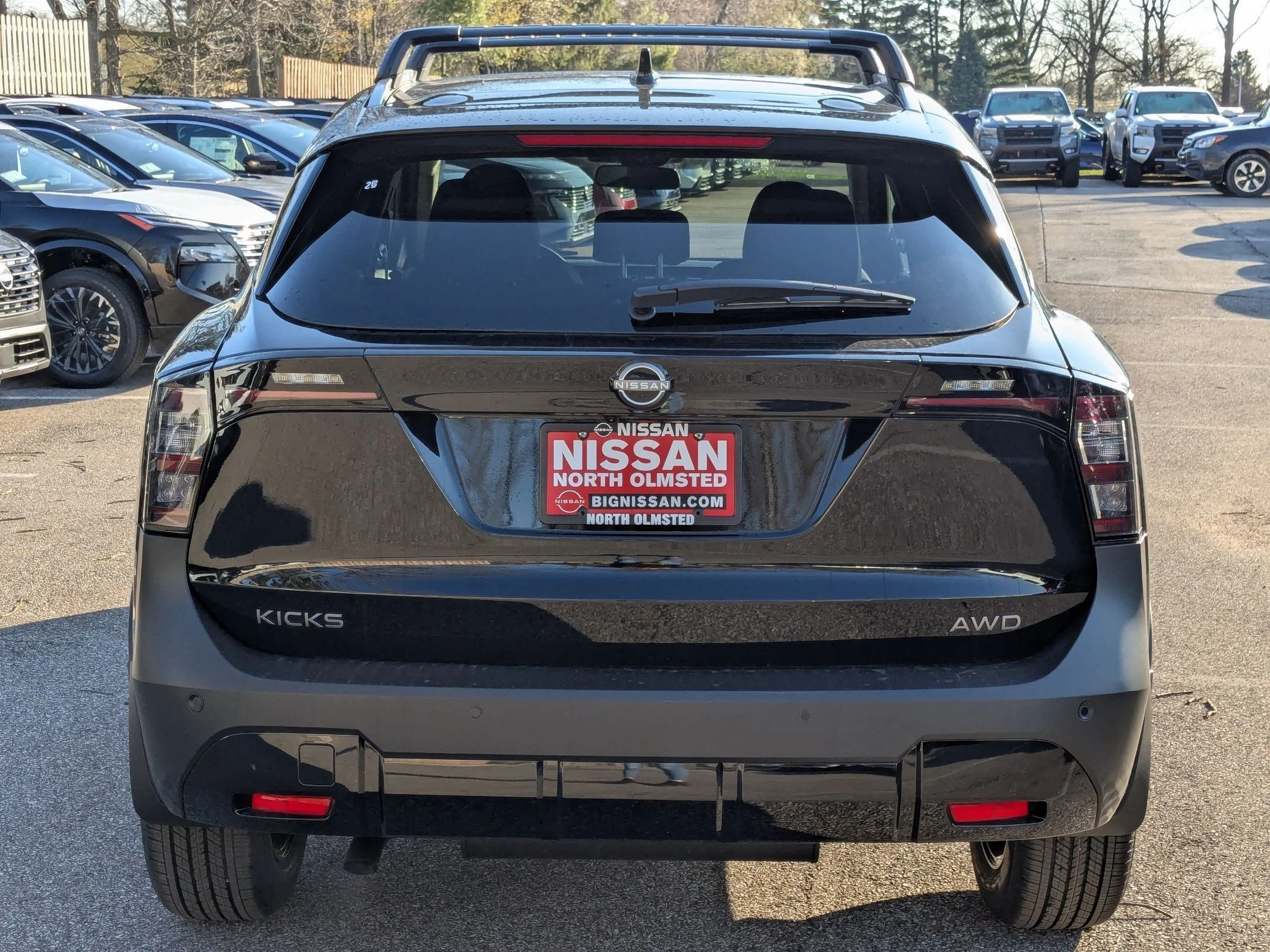 New 2026 Super Black Nissan SV image 7