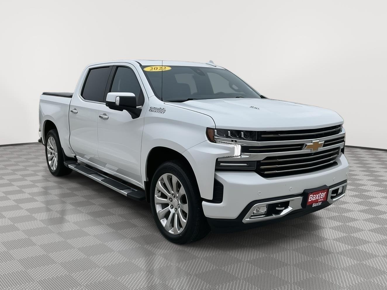 Used 2022 Iridescent Pearl Tricoat Chevrolet High Country image 1
