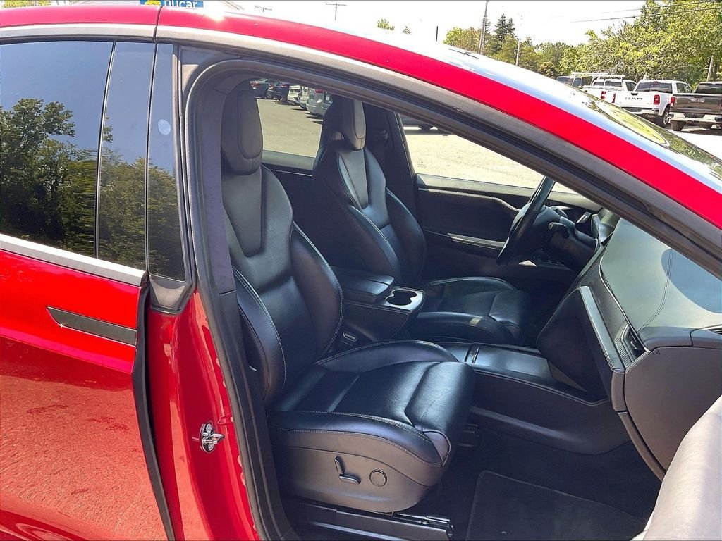 Used 2018 Red Tesla P100D image 11