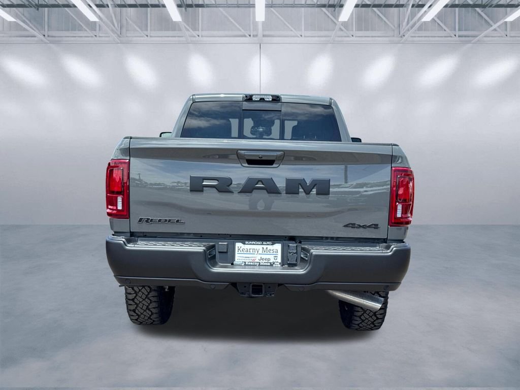 New 2026 Ceramic Gray Clear-Coat Exterior Paint RAM Rebel image 5